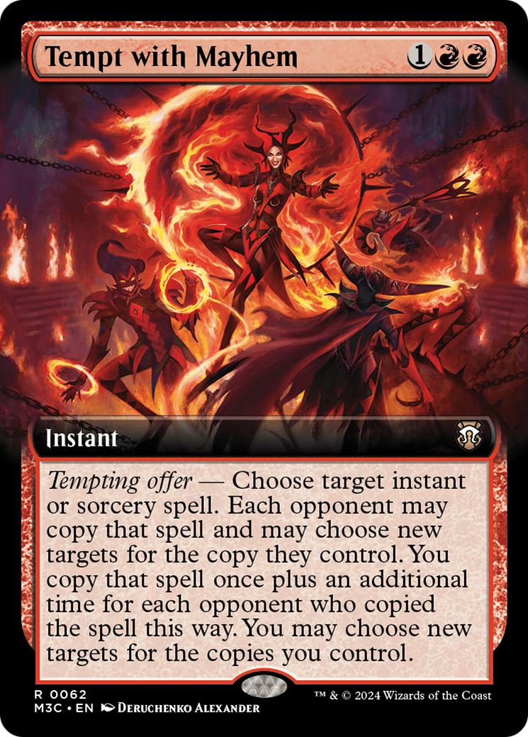 Tempt with Mayhem (Extended Art) [Modern Horizons 3 Commander] - Magic: The Gathering - Card Brawlers | Quebec | Canada |