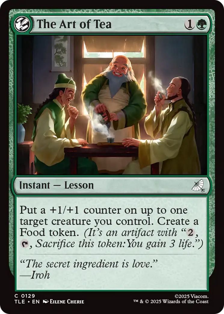 The Art of Tea [Avatar: The Last Airbender: Eternal-Legal] - Magic: The Gathering - Card Brawlers | Quebec | Canada |