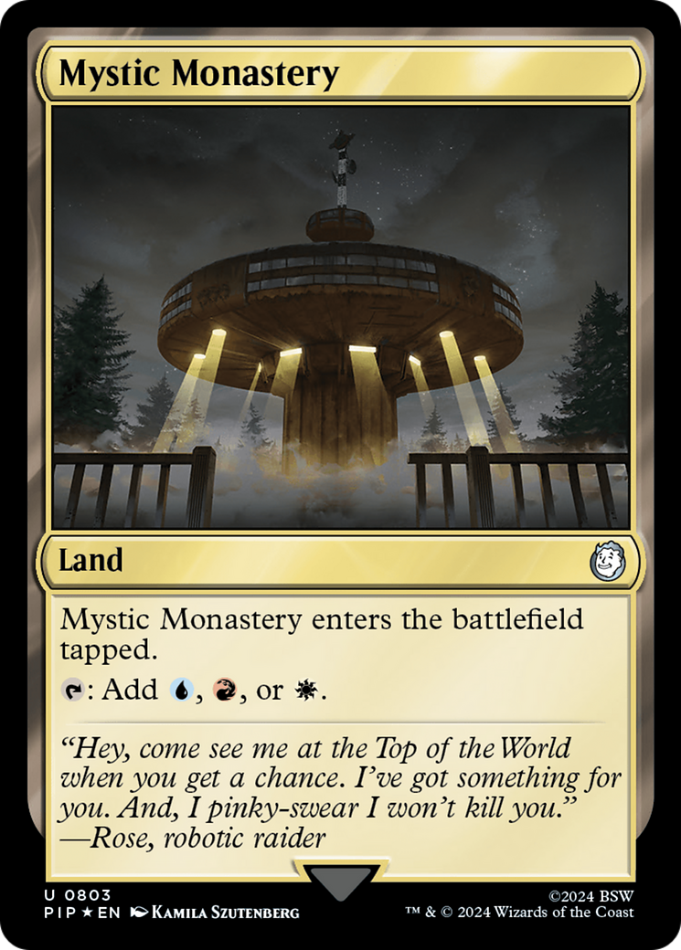 Mystic Monastery (Surge Foil) [Fallout] - Magic: The Gathering - Card Brawlers | Quebec | Canada |