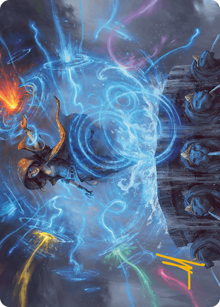 Flusterstorm Art Card (Gold-Stamped Signature) [Modern Horizons 3 Art Series] - Magic: The Gathering - Card Brawlers | Quebec | Canada |