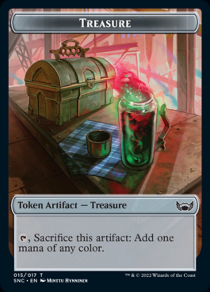 Treasure (015) // Citizen Double-Sided Token [Streets of New Capenna Tokens] - Magic: The Gathering - Card Brawlers | Quebec | Canada |