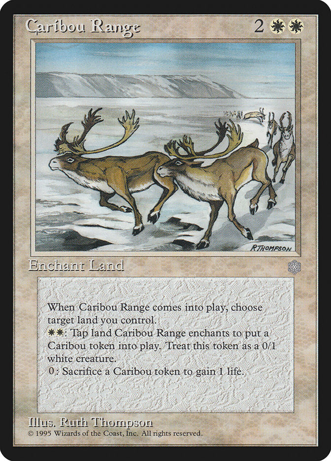 Caribou Range [Ice Age] - Magic: The Gathering - Card Brawlers | Quebec | Canada |
