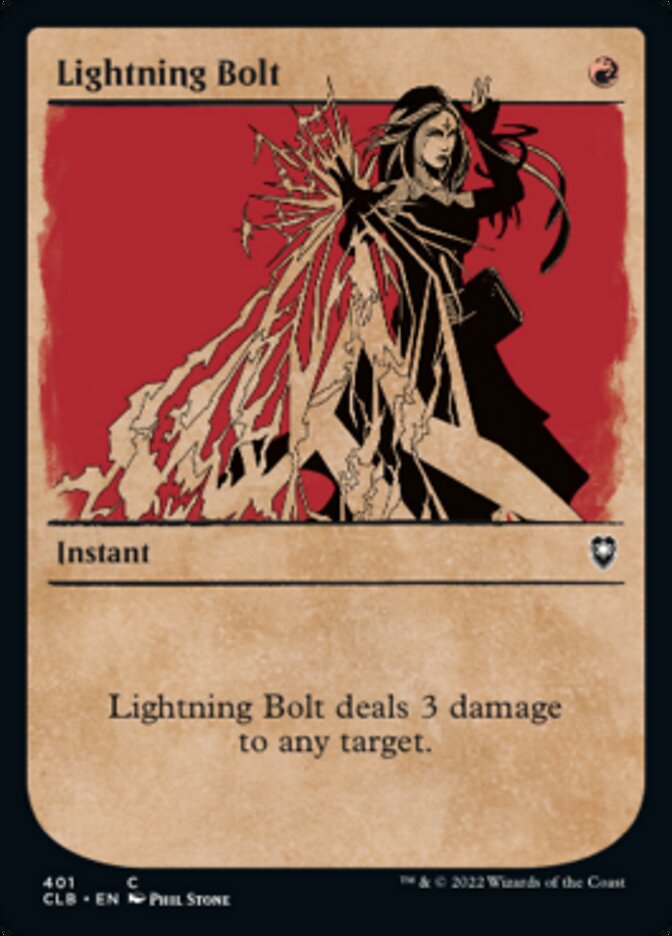 Lightning Bolt (Showcase) [Commander Legends: Battle for Baldur's Gate] - Magic: The Gathering - Card Brawlers | Quebec | Canada |