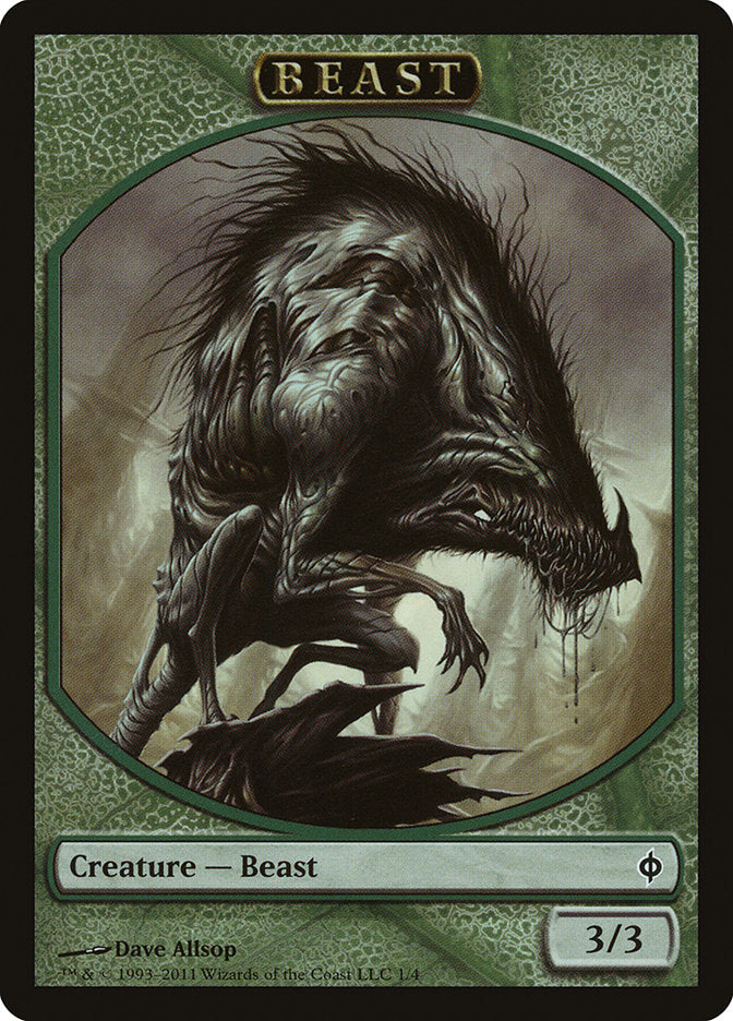 Beast Token [New Phyrexia Tokens] - Magic: The Gathering - Card Brawlers | Quebec | Canada |