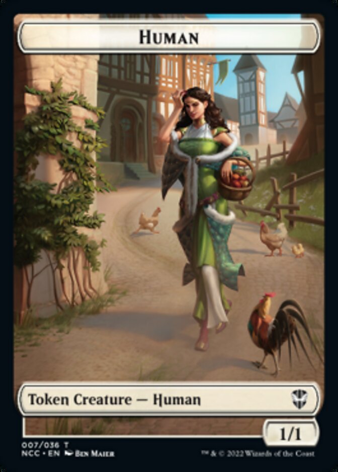 Eldrazi Spawn // Human Double-Sided Token [Streets of New Capenna Commander Tokens] - Magic: The Gathering - Card Brawlers | Quebec | Canada |