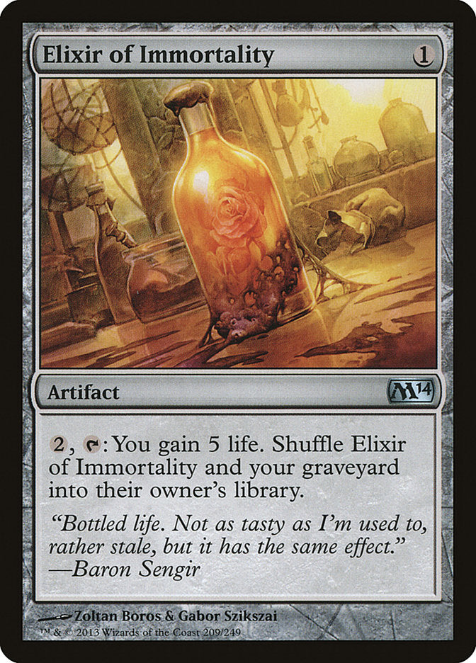 Elixir of Immortality [Magic 2014] - Magic: The Gathering - Card Brawlers | Quebec | Canada |
