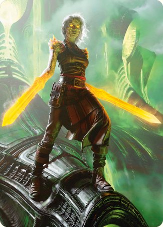 Nahiri, the Unforgiving Art Card [Phyrexia: All Will Be One Art Series] - Magic: The Gathering - Card Brawlers | Quebec | Canada |