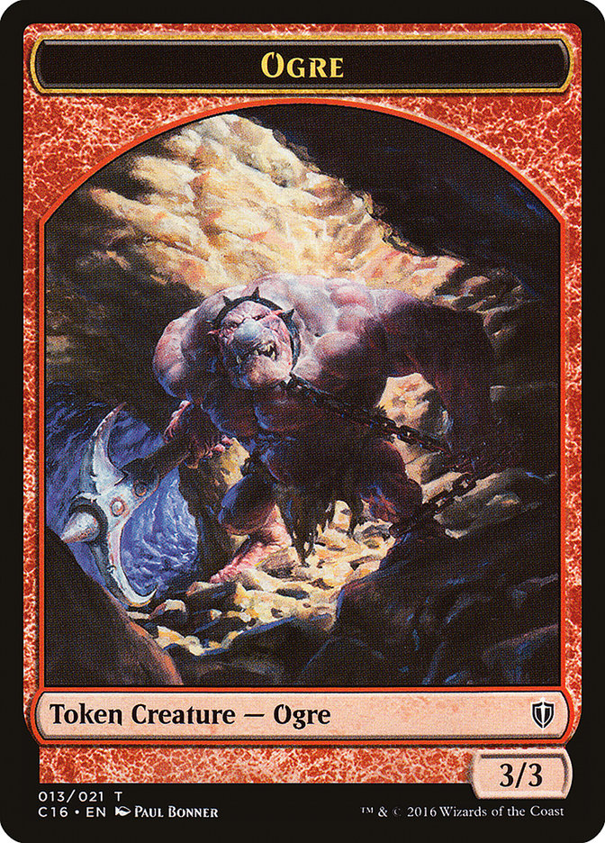 Ogre // Bird (007) Double-Sided Token [Commander 2016 Tokens] - Magic: The Gathering - Card Brawlers | Quebec | Canada |