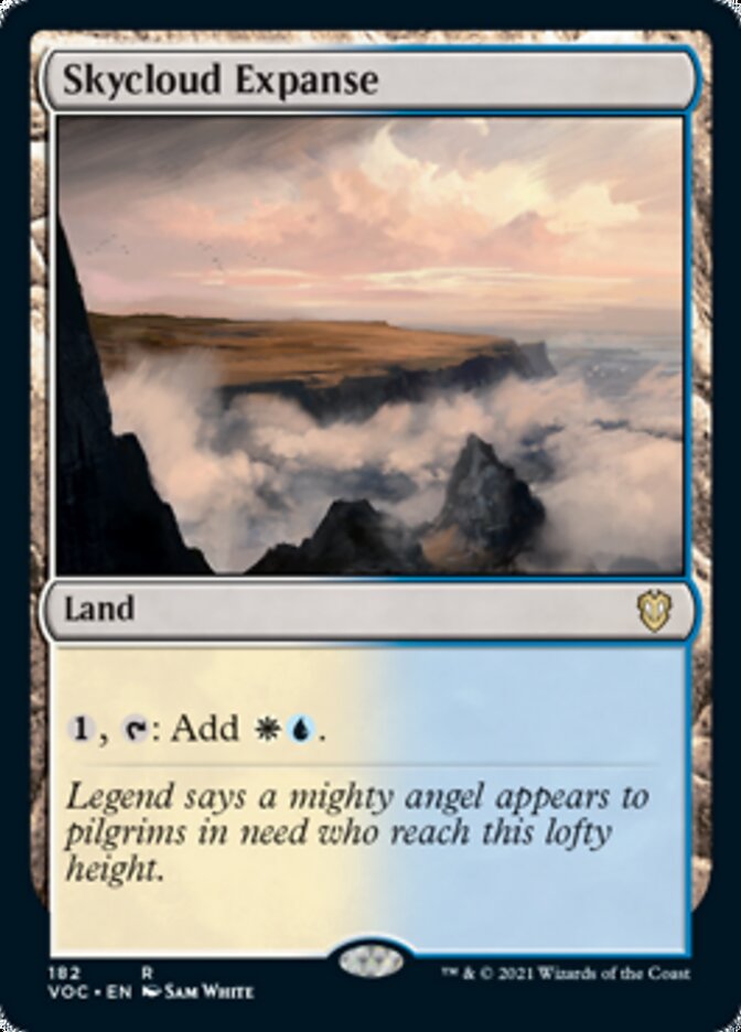 Skycloud Expanse [Innistrad: Crimson Vow Commander] - Magic: The Gathering - Card Brawlers | Quebec | Canada |