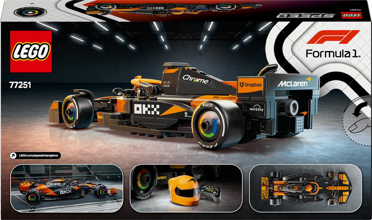 LEGO® - Speed Champions - McLaren F1® Team MCL38 Race Car vehicle - Building Kit - 77251 - Lego - Card Brawlers | Quebec | Canada |