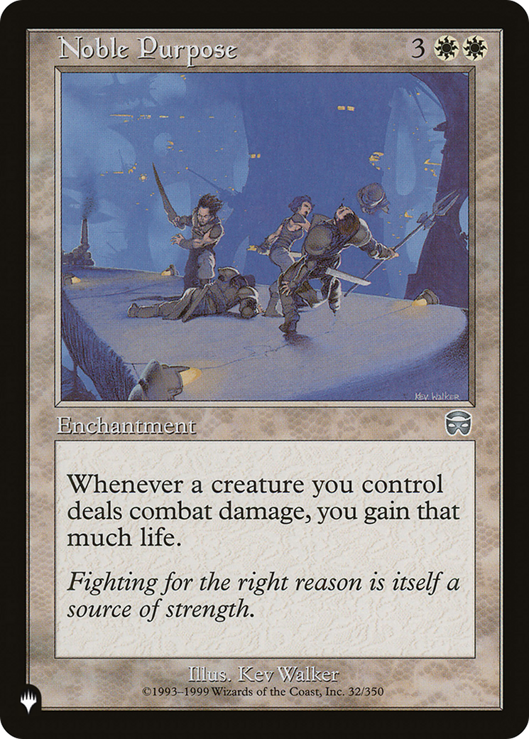 Noble Purpose [The List] - Magic: The Gathering - Card Brawlers | Quebec | Canada |