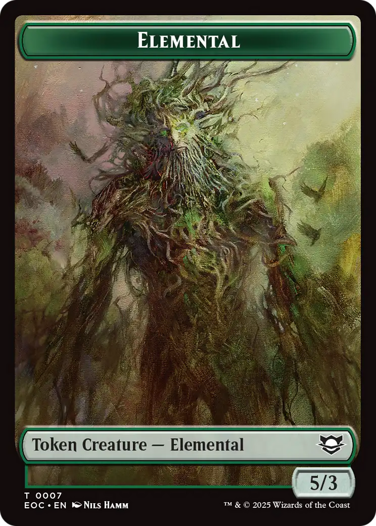 Insect // Elemental (0007) Double-Sided Token [Edge of Eternities Commander Tokens] - Magic: The Gathering - Card Brawlers | Quebec | Canada |