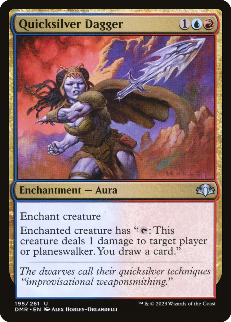 Quicksilver Dagger [Dominaria Remastered] - Magic: The Gathering - Card Brawlers | Quebec | Canada |