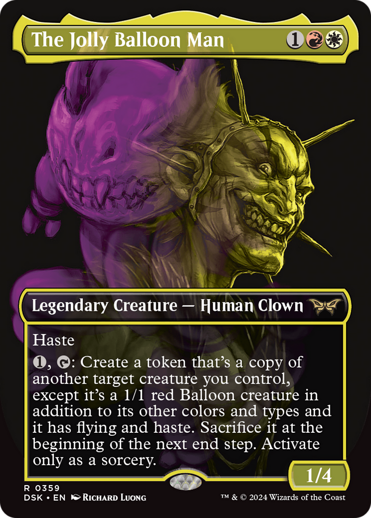 The Jolly Balloon Man (Showcase) [Duskmourn: House of Horror] - Magic: The Gathering - Card Brawlers | Quebec | Canada |