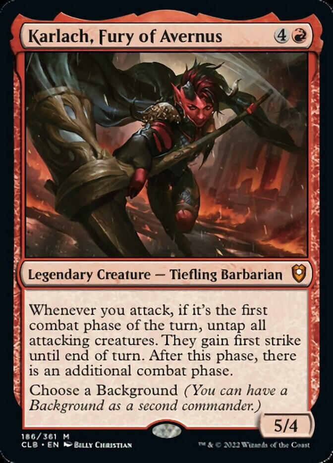 Karlach, Fury of Avernus [Commander Legends: Battle for Baldur's Gate] - Magic: The Gathering - Card Brawlers | Quebec | Canada |