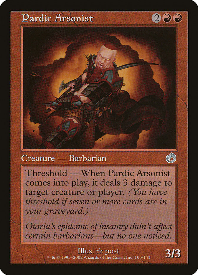 Pardic Arsonist [Torment] - Magic: The Gathering - Card Brawlers | Quebec | Canada |