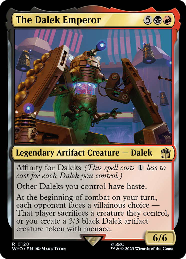 The Dalek Emperor [Doctor Who] - Magic: The Gathering - Card Brawlers | Quebec | Canada |