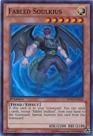 Fabled Soulkius [BPW2-EN036] Super Rare - Yu-Gi-Oh! - Card Brawlers | Quebec | Canada |