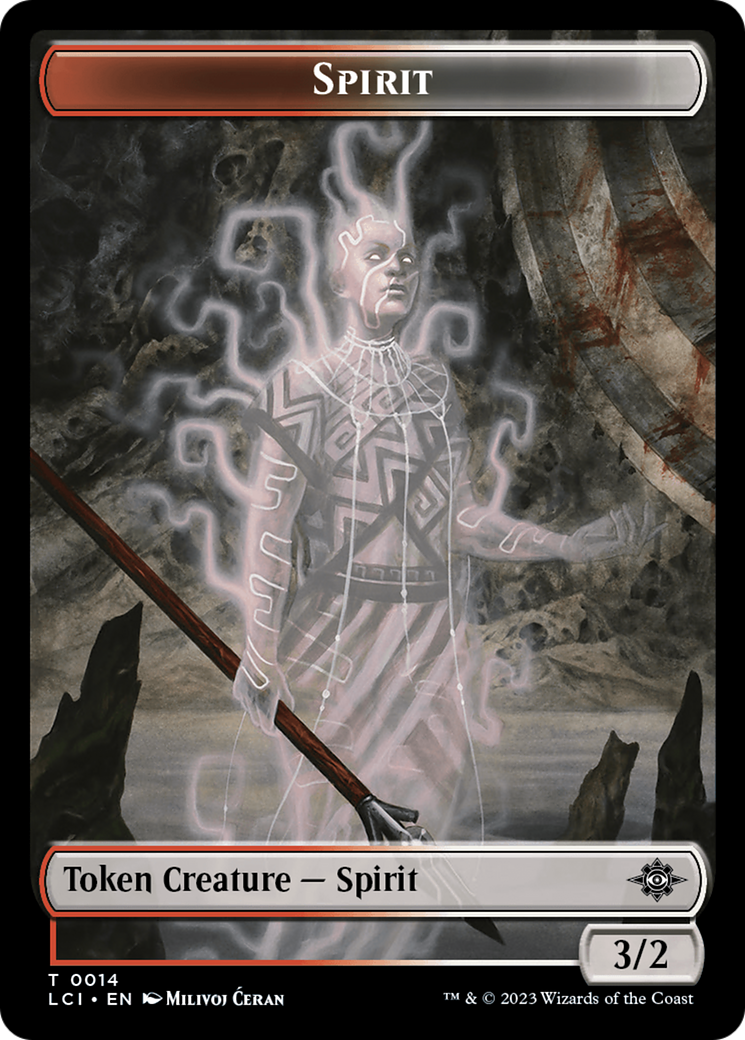 Map // Spirit Double-Sided Token [The Lost Caverns of Ixalan Tokens] - Magic: The Gathering - Card Brawlers | Quebec | Canada |