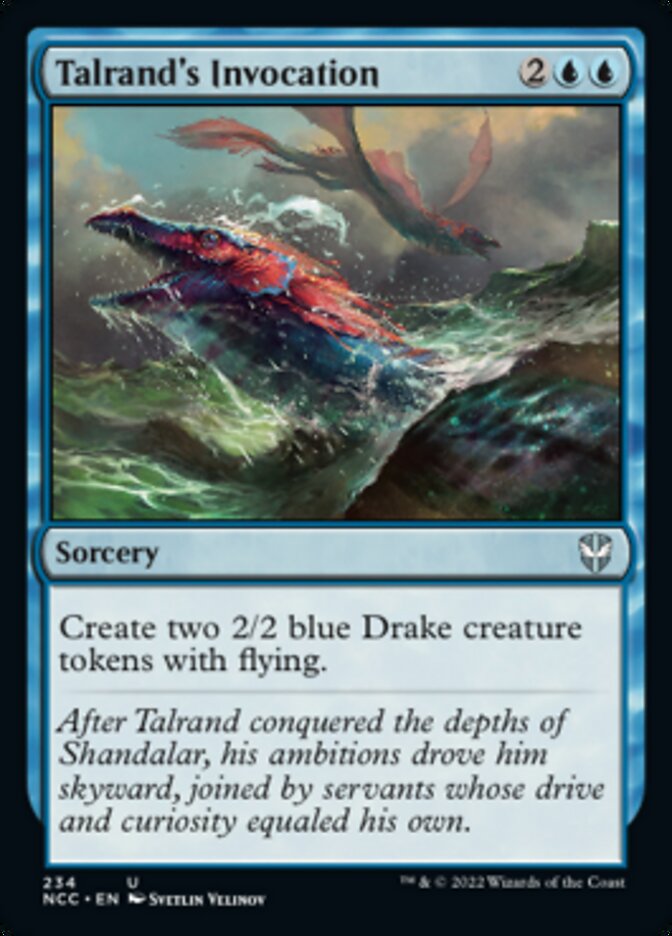 Talrand's Invocation [Streets of New Capenna Commander] - Magic: The Gathering - Card Brawlers | Quebec | Canada |