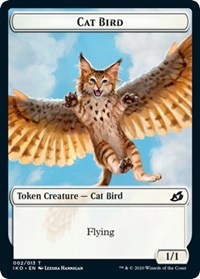Cat Bird // Human Soldier (005) Double-Sided Token [Ikoria: Lair of Behemoths Tokens] - Magic: The Gathering - Card Brawlers | Quebec | Canada |