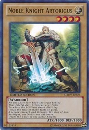Noble Knight Artorigus (GAOV-ENSP1) [GAOV-ENSP1] Ultra Rare - Yu-Gi-Oh! - Card Brawlers | Quebec | Canada |