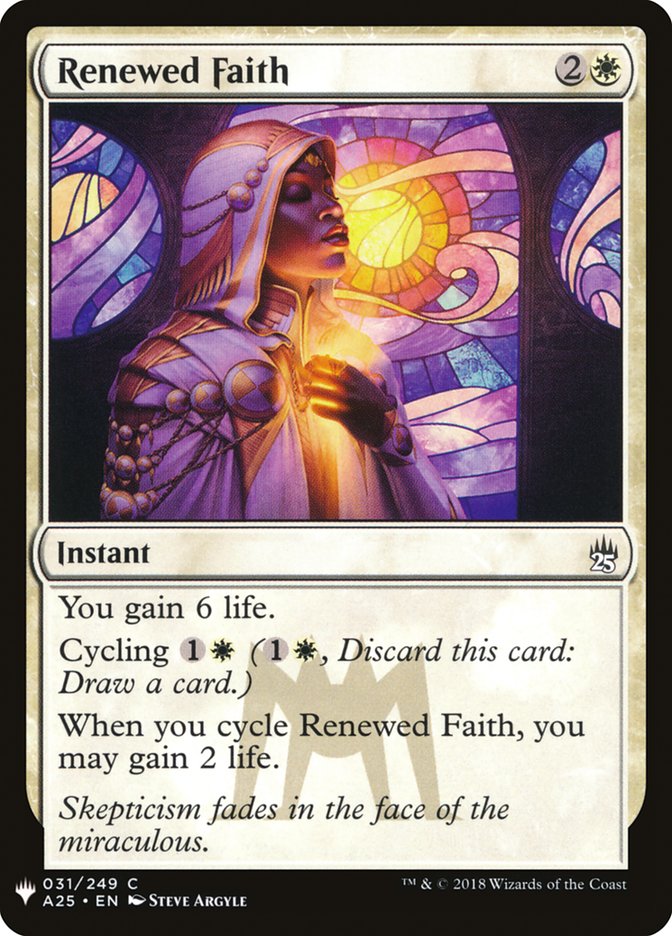 Renewed Faith [Mystery Booster] - Magic: The Gathering - Card Brawlers | Quebec | Canada |