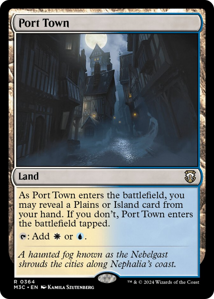 Port Town (Ripple Foil) [Modern Horizons 3 Commander] - Magic: The Gathering - Card Brawlers | Quebec | Canada |