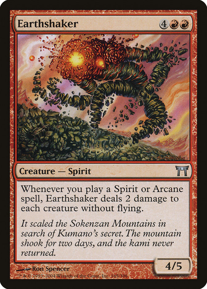 Earthshaker [Champions of Kamigawa] - Magic: The Gathering - Card Brawlers | Quebec | Canada |