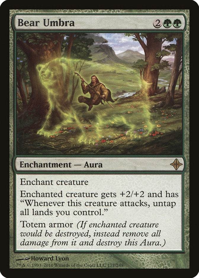 Bear Umbra [Rise of the Eldrazi] - Magic: The Gathering - Card Brawlers | Quebec | Canada |
