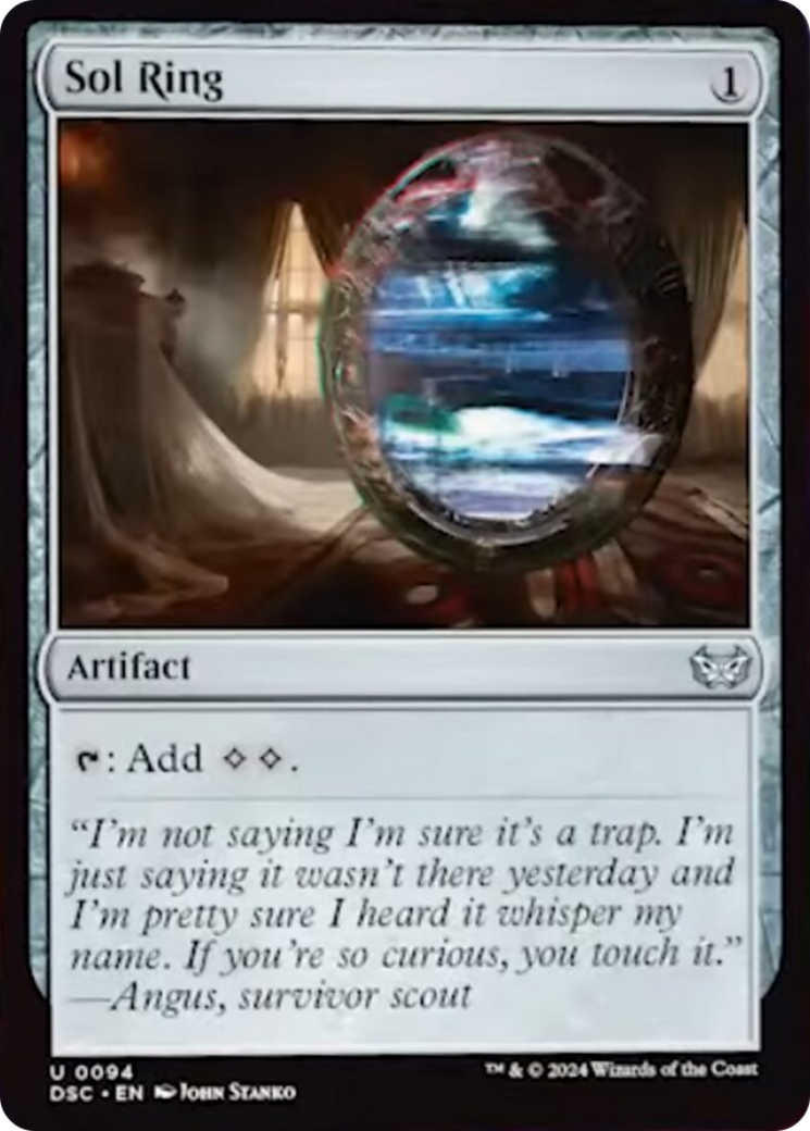Sol Ring [Duskmourn: House of Horror Commander] - Magic: The Gathering - Card Brawlers | Quebec | Canada |