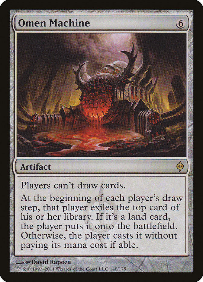Omen Machine [New Phyrexia] - Magic: The Gathering - Card Brawlers | Quebec | Canada |