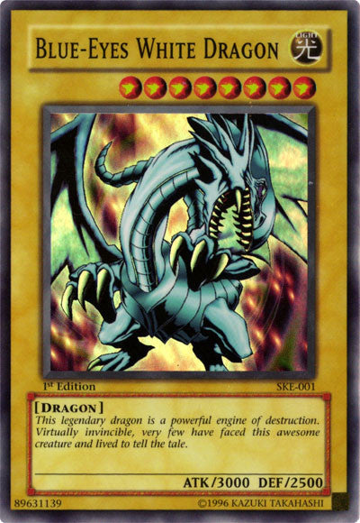 Blue-Eyes White Dragon [SKE-001] Super Rare - Yu-Gi-Oh! - Card Brawlers | Quebec | Canada |