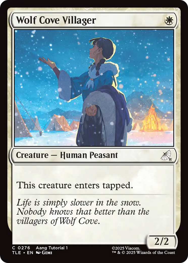Wolf Cove Villager (0276) [Avatar: The Last Airbender: Eternal-Legal] - Magic: The Gathering - Card Brawlers | Quebec | Canada |