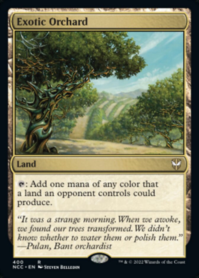 Exotic Orchard [Streets of New Capenna Commander] - Magic: The Gathering - Card Brawlers | Quebec | Canada |