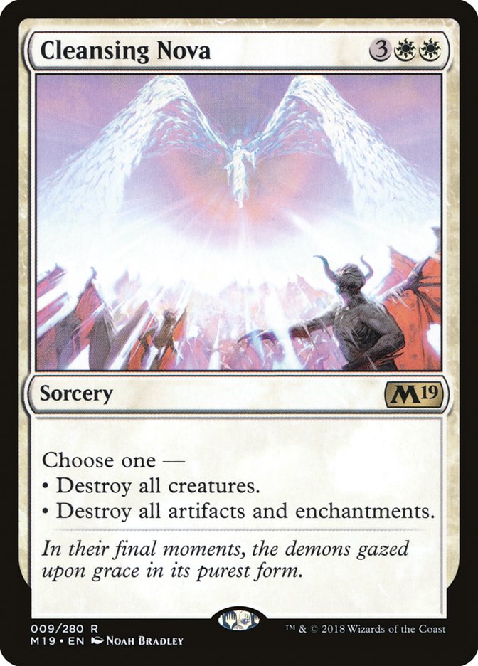 Cleansing Nova [Core Set 2019] - Magic: The Gathering - Card Brawlers | Quebec | Canada |