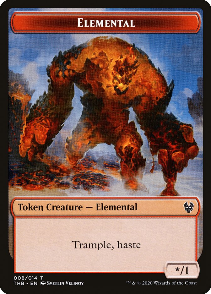 Elemental Token [Theros Beyond Death Tokens] - Magic: The Gathering - Card Brawlers | Quebec | Canada |