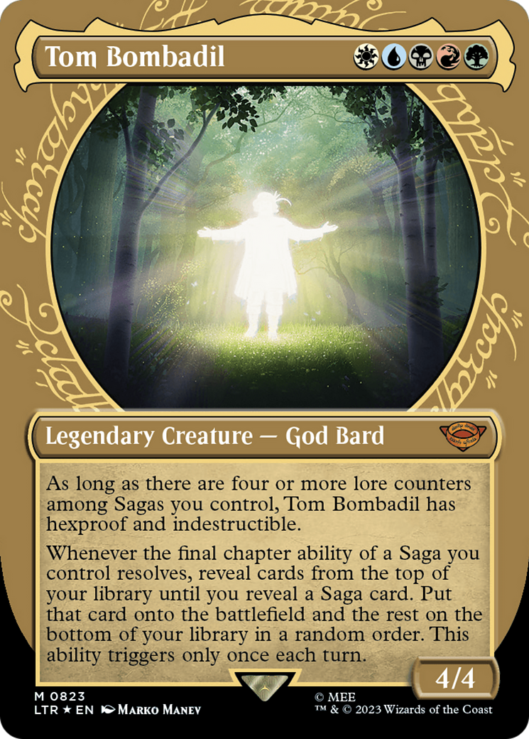Tom Bombadil (Showcase) (Surge Foil) [The Lord of the Rings: Tales of Middle-Earth] - Magic: The Gathering - Card Brawlers | Quebec | Canada |