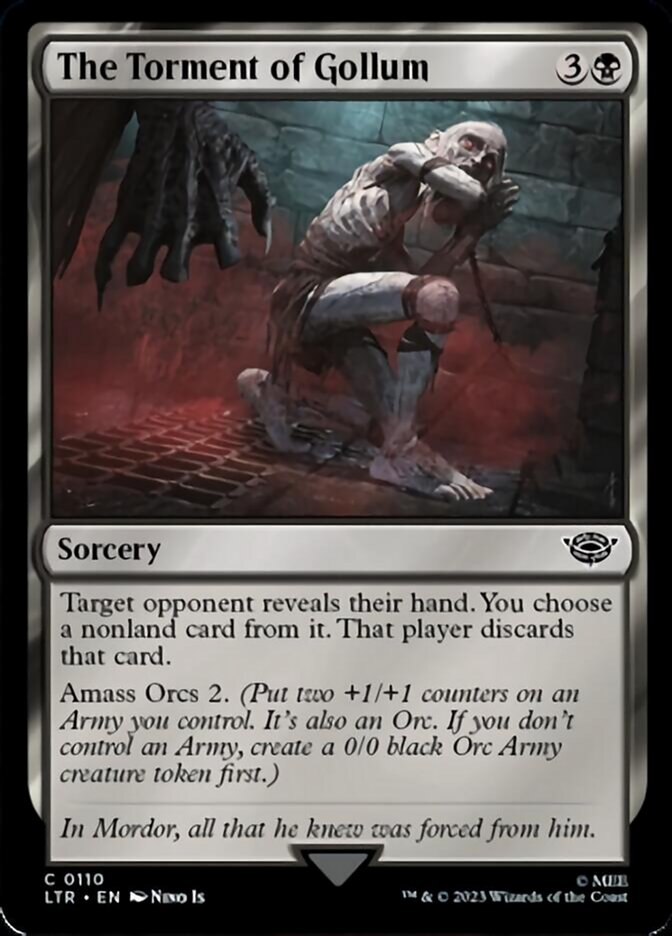 The Torment of Gollum [The Lord of the Rings: Tales of Middle-Earth] - Magic: The Gathering - Card Brawlers | Quebec | Canada |