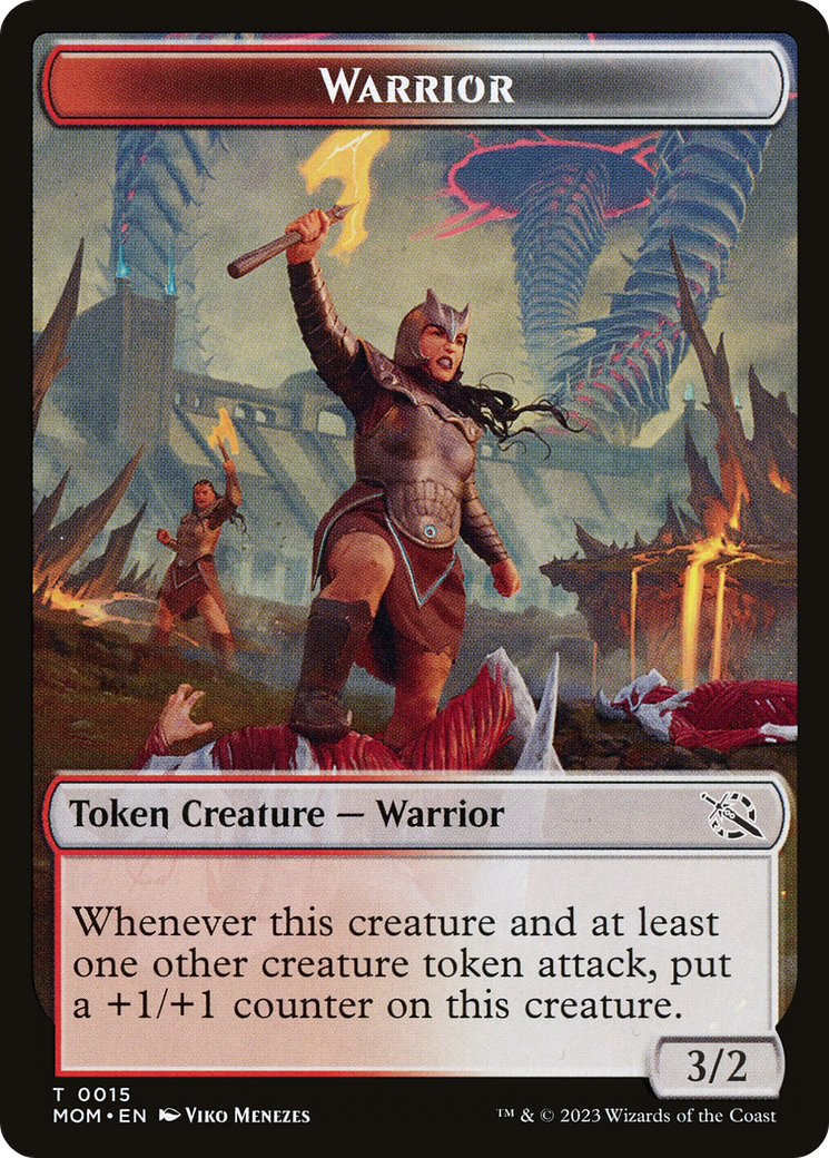 Warrior // Thopter Double-Sided Token [March of the Machine Tokens] - Magic: The Gathering - Card Brawlers | Quebec | Canada |