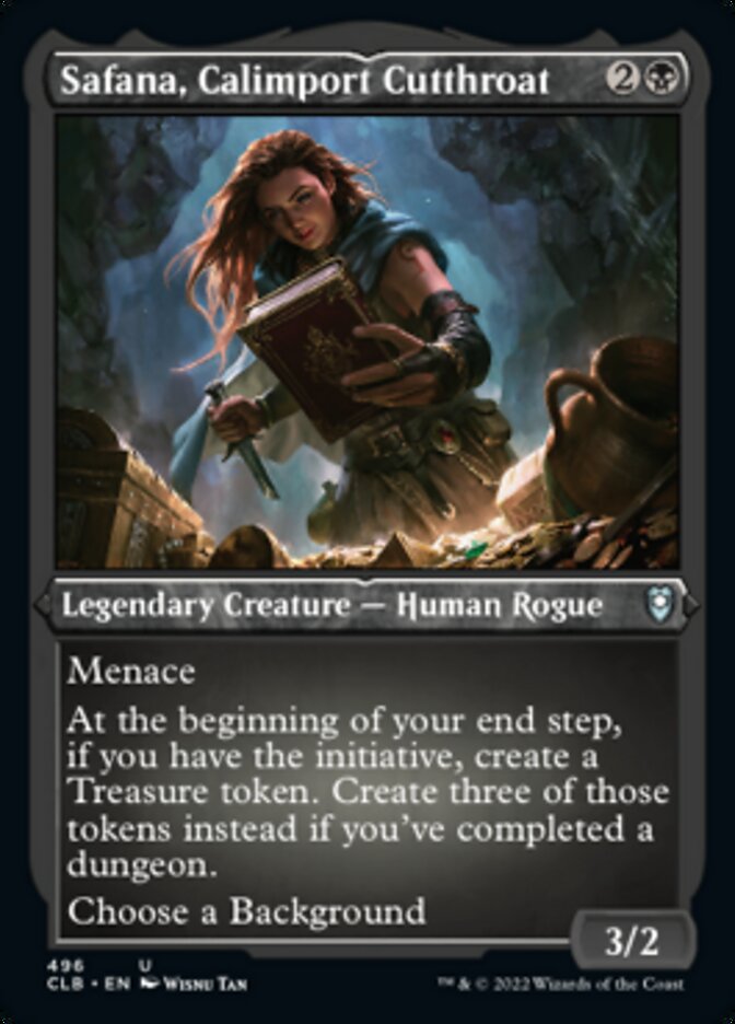Safana, Calimport Cutthroat (Foil Etched) [Commander Legends: Battle for Baldur's Gate] - Magic: The Gathering - Card Brawlers | Quebec | Canada |