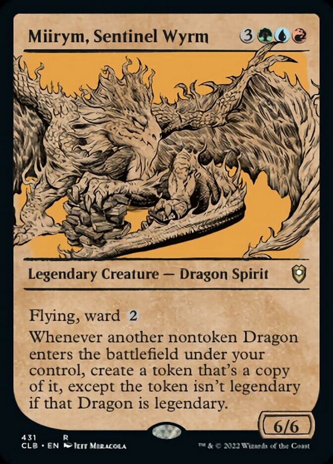 Miirym, Sentinel Wyrm (Showcase) [Commander Legends: Battle for Baldur's Gate] - Magic: The Gathering - Card Brawlers | Quebec | Canada |