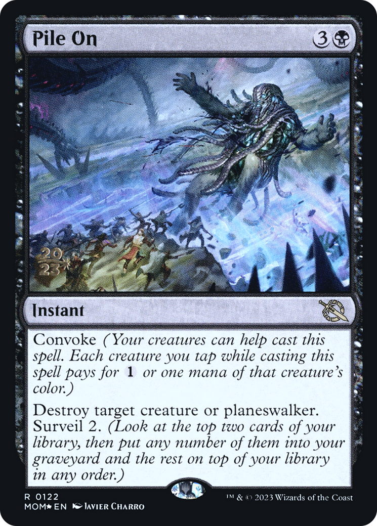 Pile On [March of the Machine Prerelease Promos] - Magic: The Gathering - Card Brawlers | Quebec | Canada |