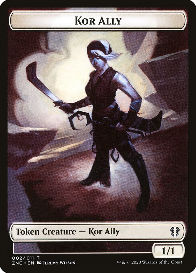 Bird // Kor Ally Double-Sided Token [Zendikar Rising Commander Tokens] - Magic: The Gathering - Card Brawlers | Quebec | Canada |