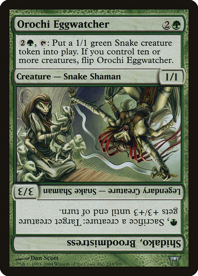 Orochi Eggwatcher // Shidako, Broodmistress [Champions of Kamigawa] - Magic: The Gathering - Card Brawlers | Quebec | Canada |