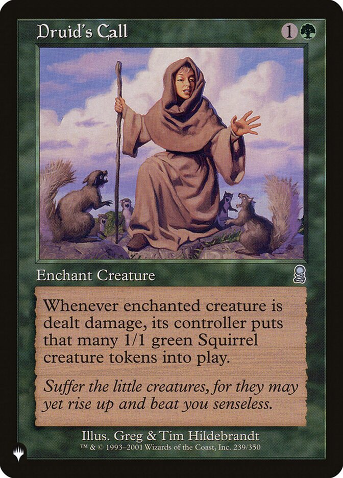 Druid's Call [The List] - Magic: The Gathering - Card Brawlers | Quebec | Canada |