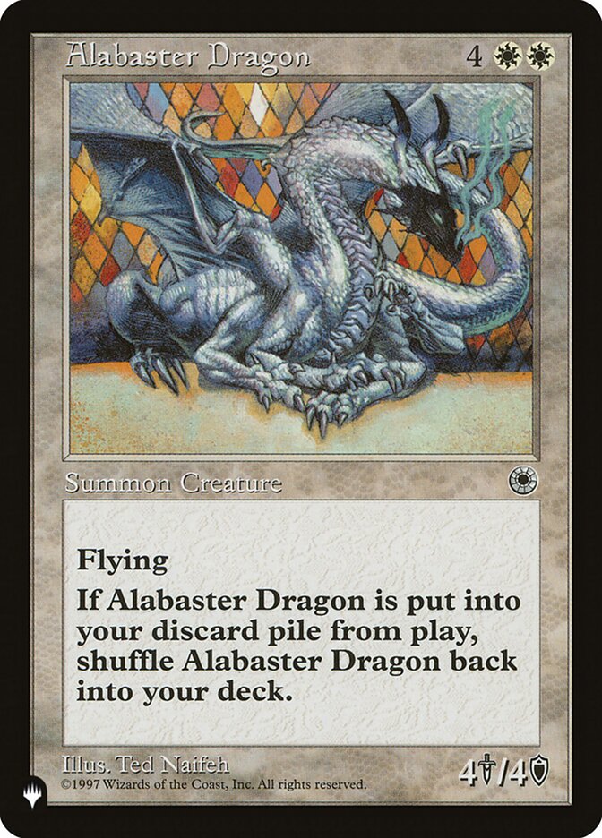 Alabaster Dragon [The List] - Magic: The Gathering - Card Brawlers | Quebec | Canada |