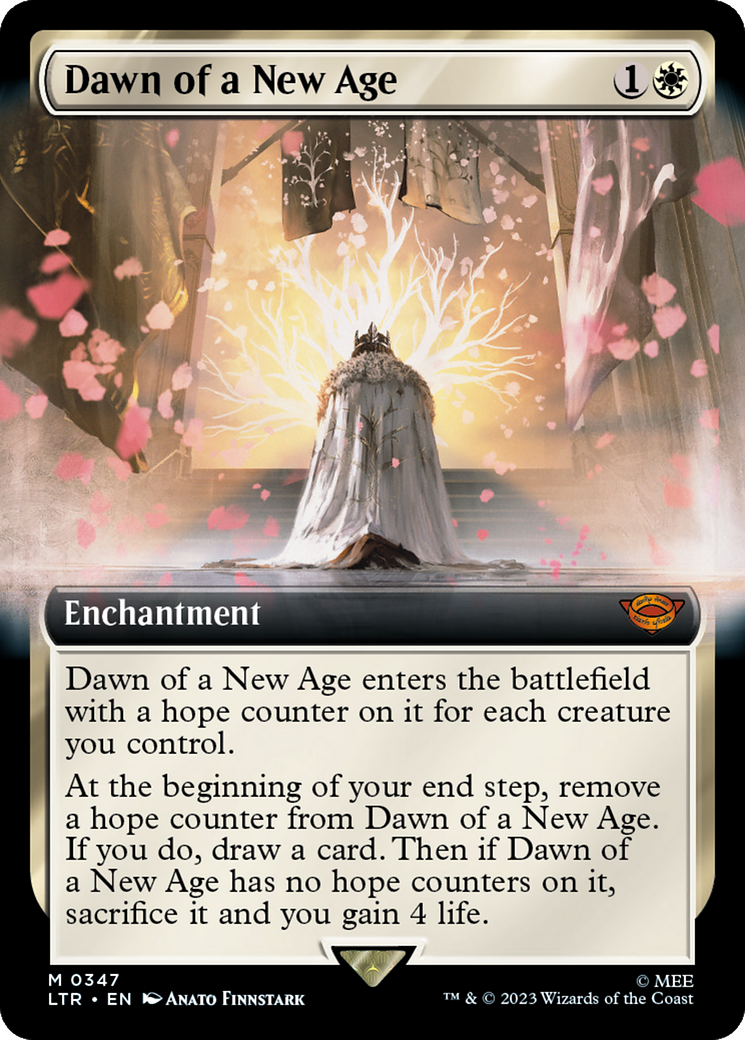 Dawn of a New Age (Extended Art) [The Lord of the Rings: Tales of Middle-Earth] - Magic: The Gathering - Card Brawlers | Quebec | Canada |