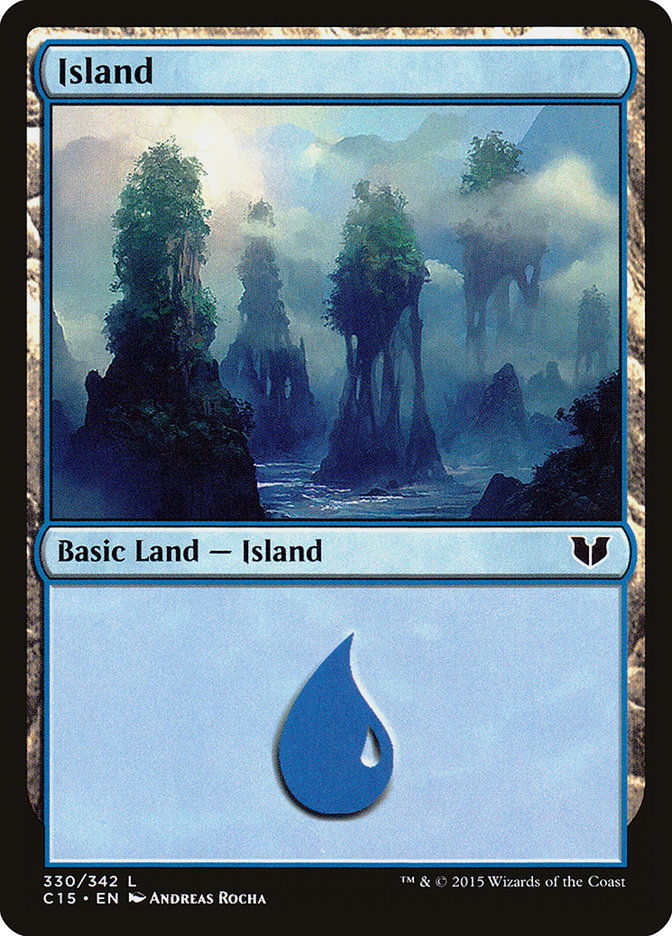 Island (330) [Commander 2015] - Magic: The Gathering - Card Brawlers | Quebec | Canada |