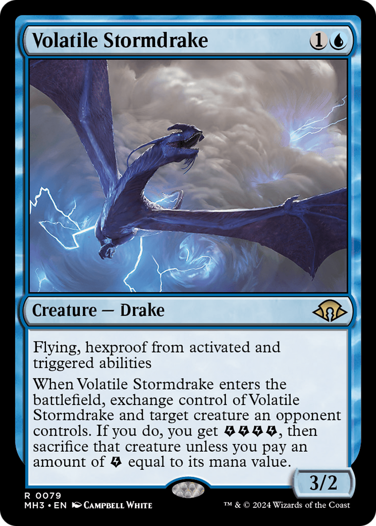 Volatile Stormdrake [Modern Horizons 3] - Magic: The Gathering - Card Brawlers | Quebec | Canada |